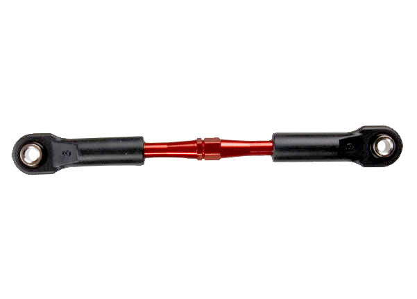 Traxxas 3738 Turnbuckle, aluminum (red-anodized), camber link, Rear, 49mm (1) (assembled with rod ends & hollow balls) (See part 3741X for Complete camber link set) - TRA3738