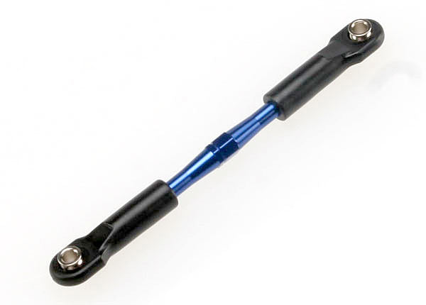 Traxxas 3738A Turnbuckle, aluminum (blue-anodized), camber link, Rear, 49mm (1) (assembled w/ rod ends & hollow balls) (See part 3741A for Complete camber link set) - TRA3738A