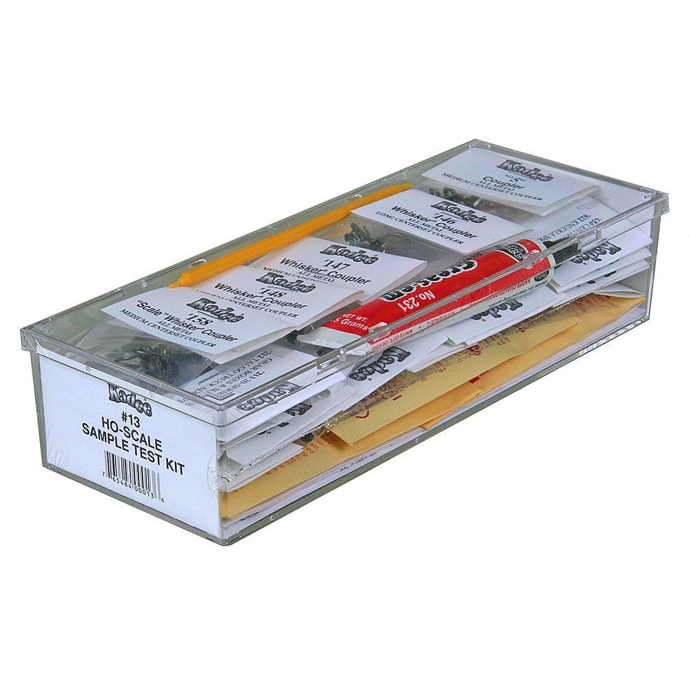 Kadee #13 Coupler Test Kit -- Coupler Samples & Accessories - 380-13