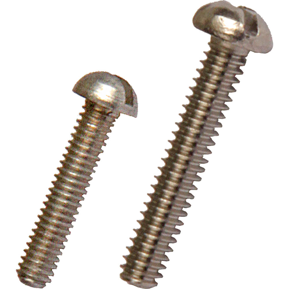 Kadee 1-72 and 2-56 Screw Assortment -- 0-48 Metal and 0-80 Stainless Steel, 4 Different Lengths of Each - 380-1716