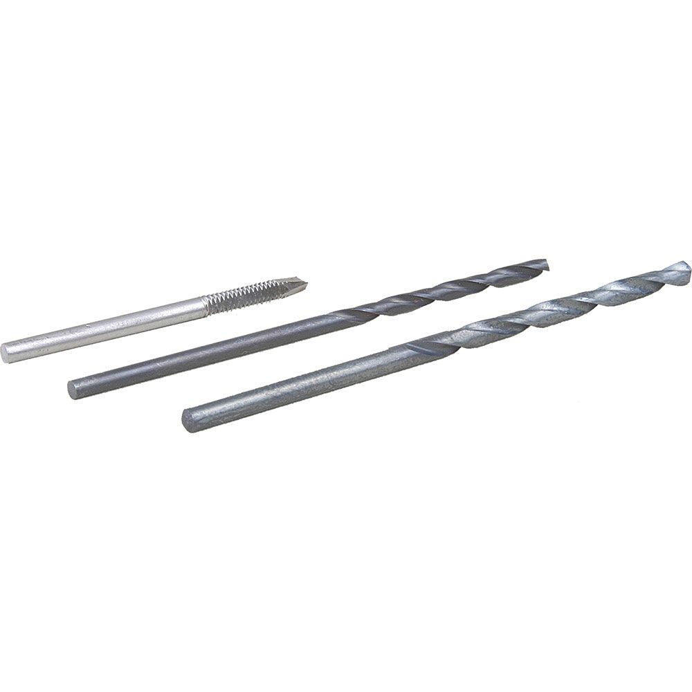 Kadee 1-72 Tap & Drill Set -- Includes Tap and #53 & #48 Drills - 380-247