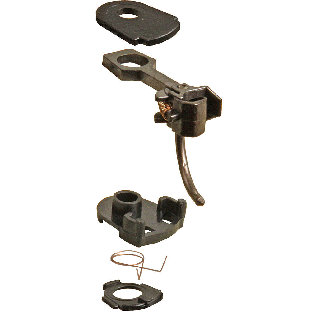 Kadee #38 Plastic-Shank Coupler - Kit - Magne-Matic(R) -- Medium 19/64" Centerset w/#233 Draft Gear Boxes 2 Pair - 380-38