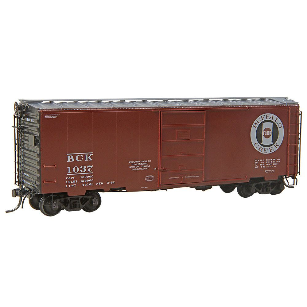 Kadee HO 4838 HO Scale Buffalo Creek BCK #1037 - RTR 40' PS-1 Boxcar
