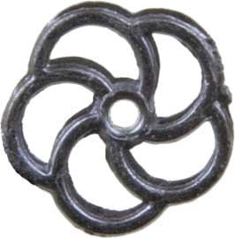 Kadee Metal Brake Wheel -- pkg(6) - 380-440