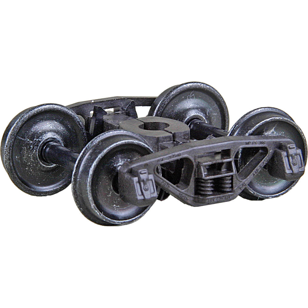 Kadee A.S.F.(R) Ride Control(R) 50-Ton Self-Centering HGC Trucks -- Code 110 (.110") 33" Smooth-Back RP-25 Wheels 1 Pair - 380-562