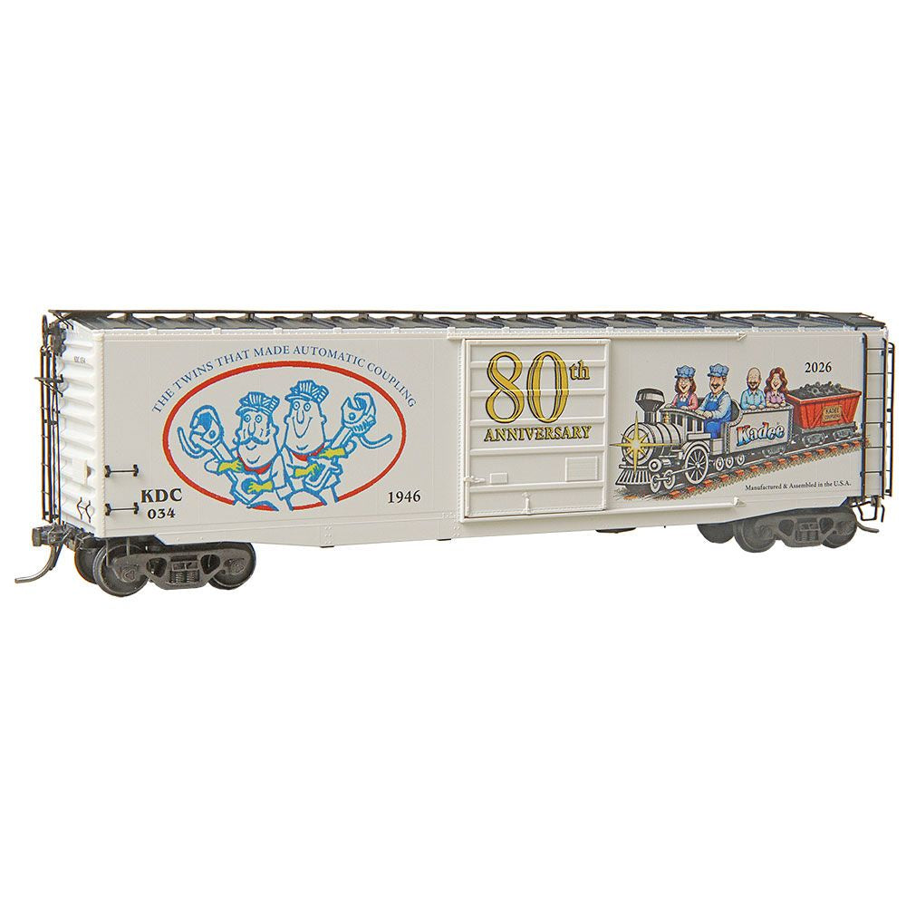 Kadee HO #6935 HO Scale Kadee® 2026 80th Anniversary Car KDC #034 - RTR 50' PS-1 Boxcar