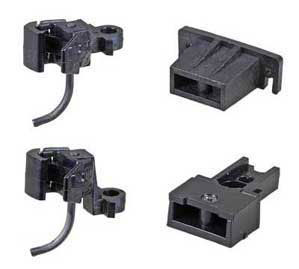 Kadee Knuckle Couplers - 1 Pair -- For LGB Mogul w/Pilot Coupler, Bachmann Big Hauler, Locos w/Short-Nosed Pilo - 380-791