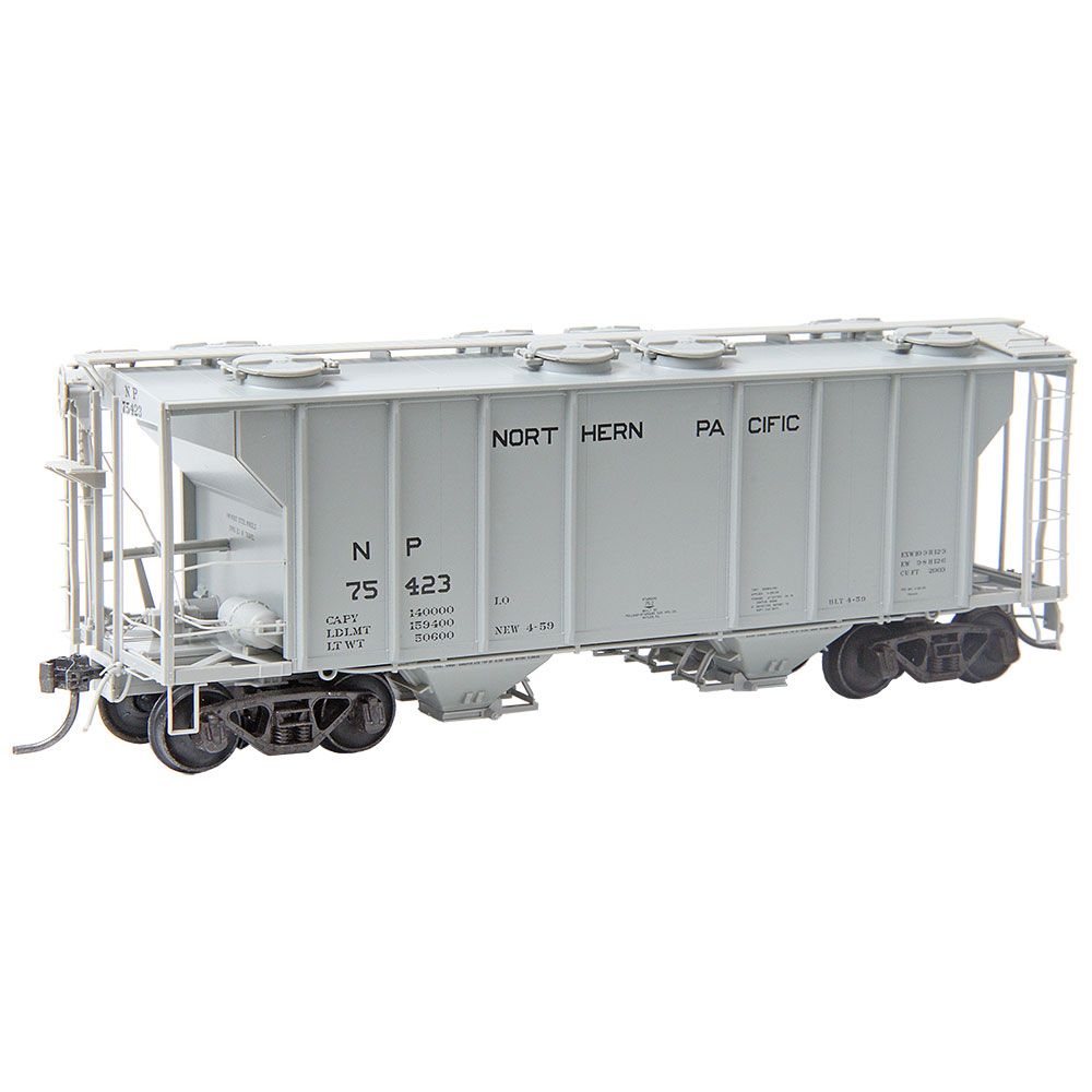 Kadee 8051 PS-2 2-Bay Covered Hopper - Northern Pacific #75423