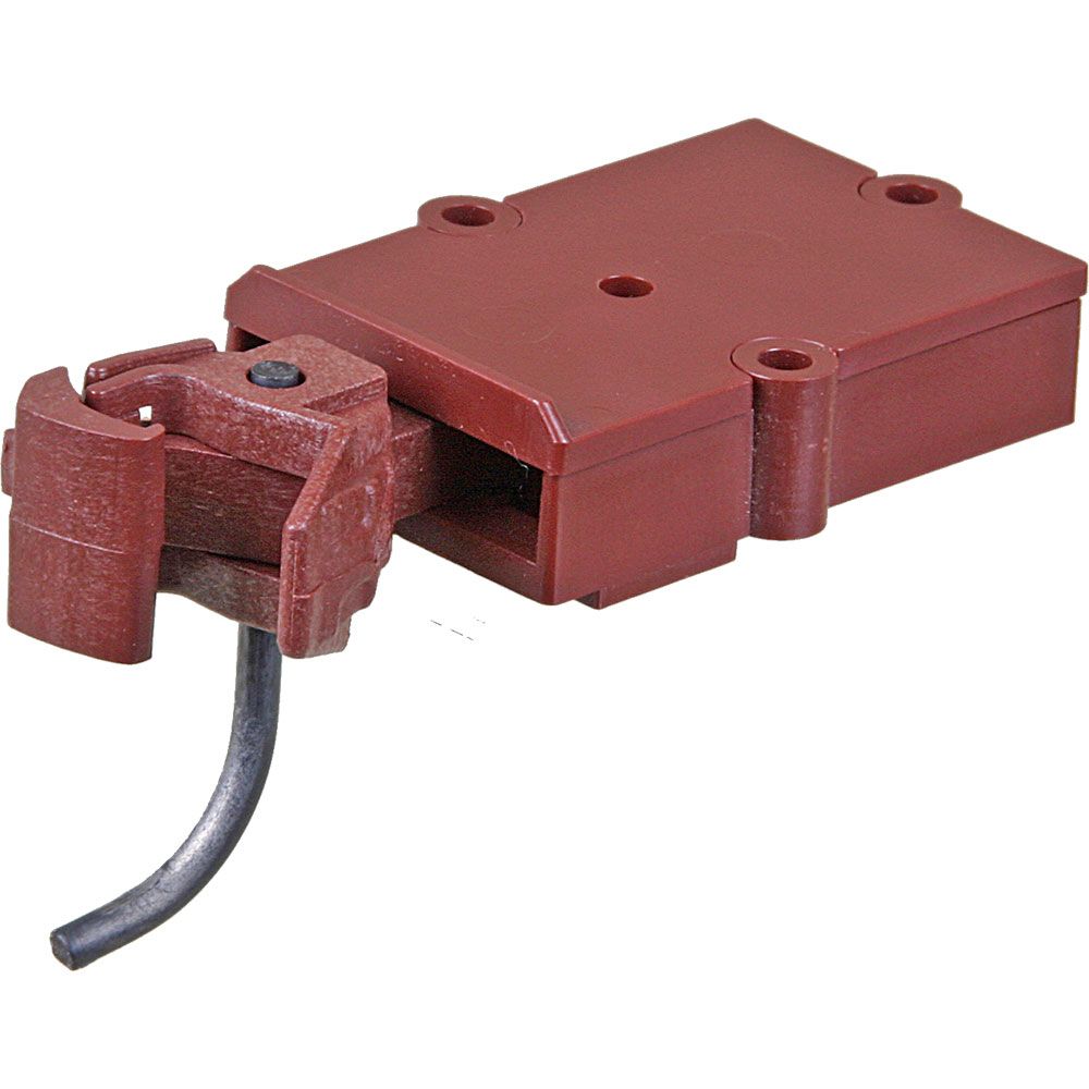 Kadee Coupler w/Straight Centerset Shank In Standard Draft Gear Box -- Rust - 380-930