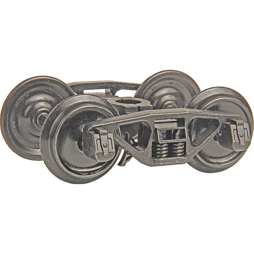 Kadee A.S.F (R) A-3 Ride-Control 50-Ton Truck -- 33 Smooth Back All Metal Non-Magnetic Wheels" - 380-970