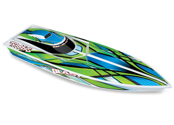 Traxxas 38104-8-GRN Blast: High Performance Race Boat - Green