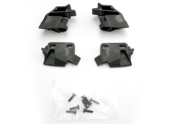 Traxxas 3928 Retainer , battery hold-down , Front (2) / Rear (2) / CCS 3x12 (4) - TRA3928