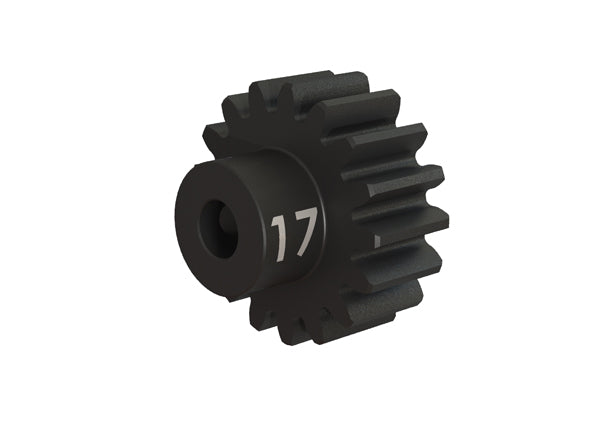Traxxas 3947X Gear, 17-T pinion (32-p), heavy duty (machined, hardened steel)/ set screw - TRA3947X