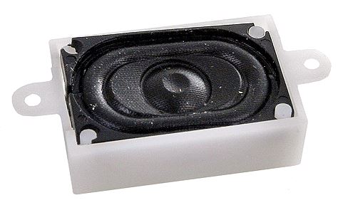 LokSound By ESU Loudspeaker -- 16 x 25mm, Square, 4 ohms - 397-50330
