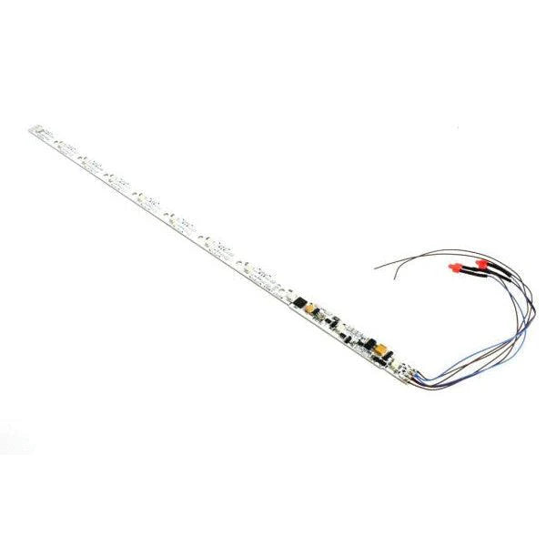 LokSound By ESU LED Interior Lighting Strip with DCC Decoder and Red Marker Lights -- Yellow 10 x 11/32" 25.5 x .9cm - 397-50709