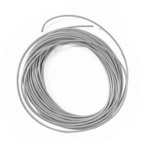 LokSound By ESU Super Thin Wire -- .5mm, 36AWG, 10m Roll, Gray - 397-51946