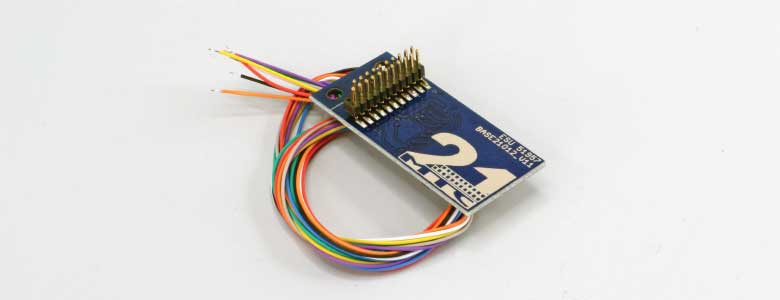 LokSound By ESU 21MTC Adaptor Board 3 -- Wired Interface Board for Locos without DCC Interface - 397-51957