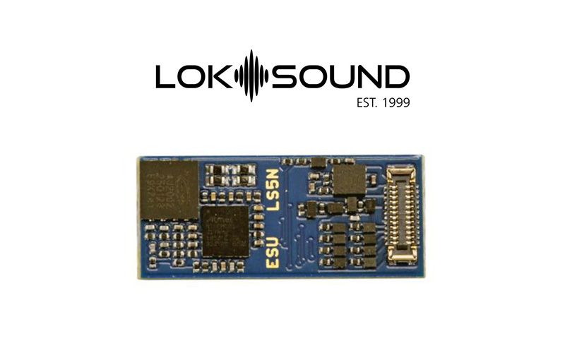 ESU 58925 LokSound 5 Nano DCC "Blank, Ready for Sound Download", E24 interface
