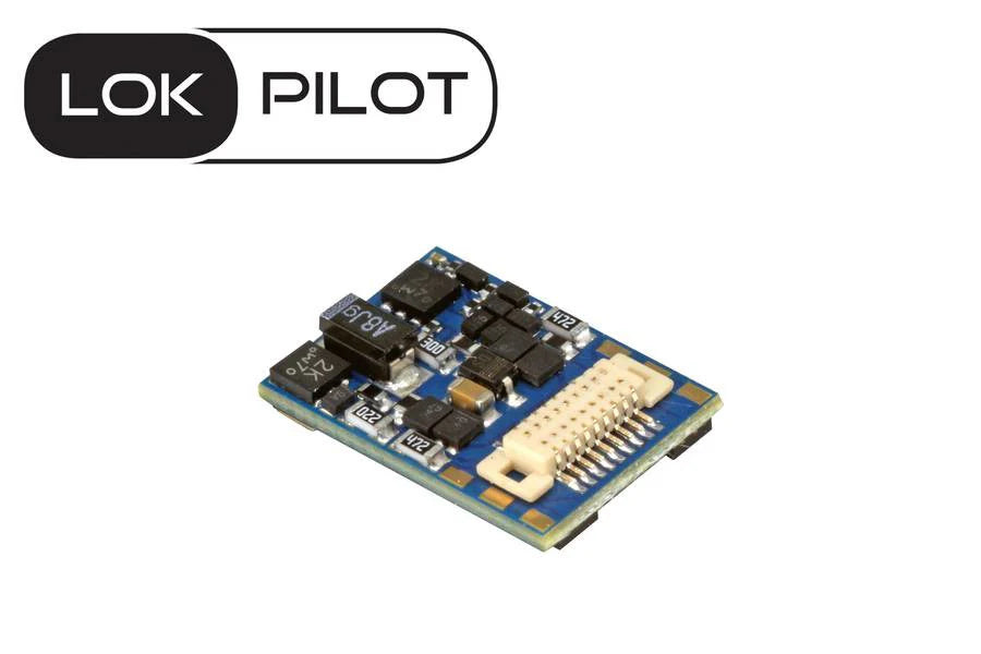 LokSound By ESU LokPilot 5 Micro DCC-Only Control-Only Decoder -- Next18 Interface - 397-59828