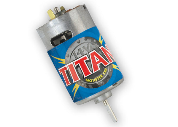 Traxxas 3975 Motor, Titan 550 (21-turns/ 14 volts) (1) - TRA3975