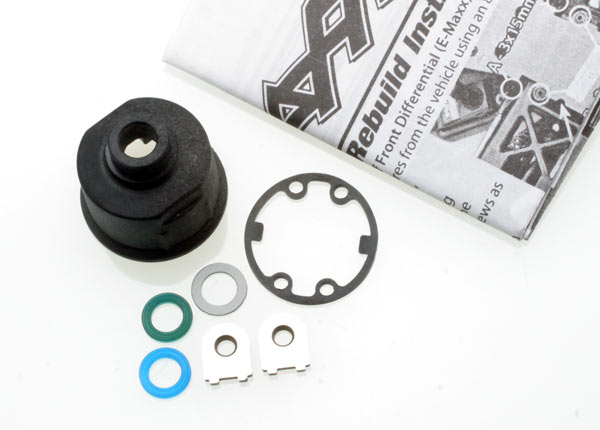 Traxxas 3978 Carrier , Differential (heavy duty) / x-ring gaskets (2) / ring gear gasket / Bushings (2) / 6x10x0.5 TW - TRA3978