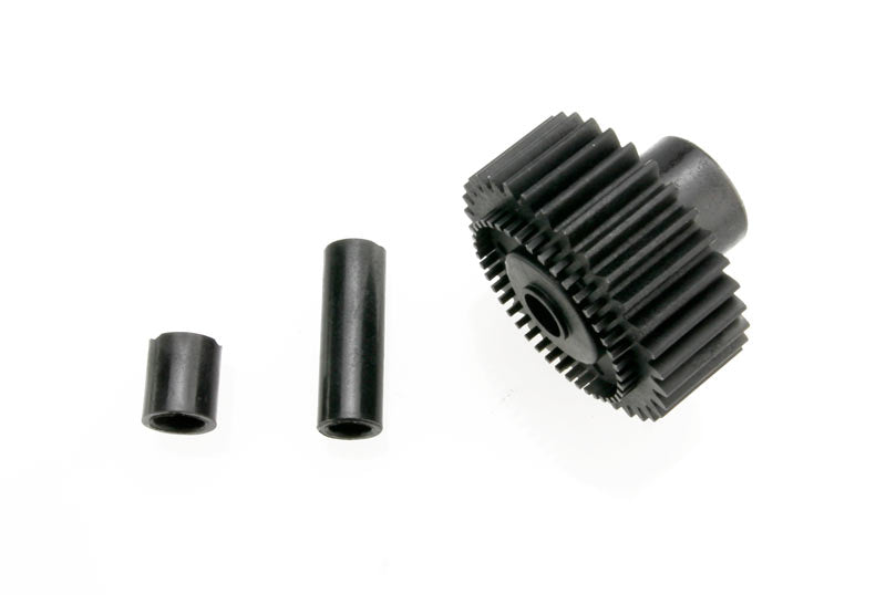 Traxxas 3984X Output gear , 33-tooth (1) / spacers (2) - TRA3984X