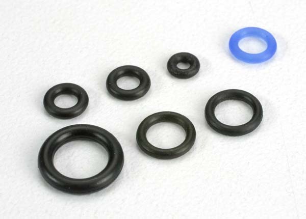 Traxxas 4047 O-ring set: for carb base/ air filter adapter/high-speed needle (2)/ low-speed spray Bar (2) - TRA4047