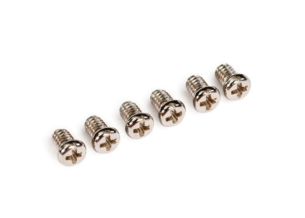 Traxxas 4051 Low speed spray Bar Screws, 2x4mm roundhead machine Screws (6)