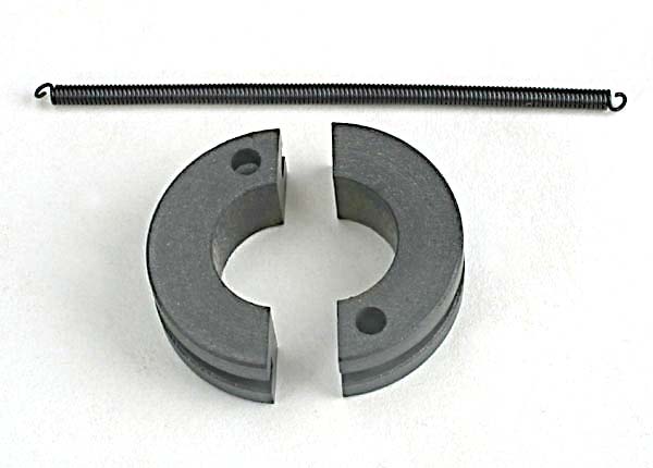 Traxxas 4146 Clutch shoes (2)/ spring (N. Rustler/N.Sport/N.Stampede) - TRA4146