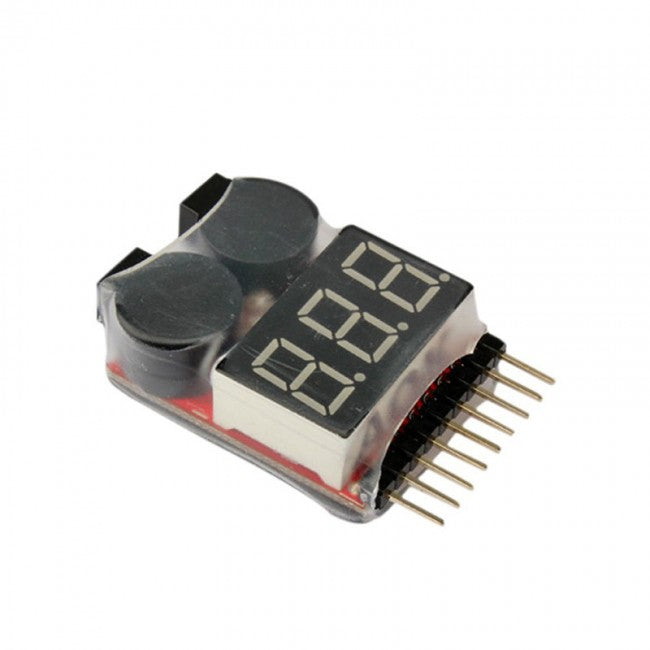 Hobbystar 1-8S BATTERY-METER & LOW-VOLTAGE ALARM - 420-20-119