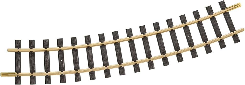 LGB #16000 R3 Curved Track -- 22.5-Degree, 8'2" Diameter - 426-16000