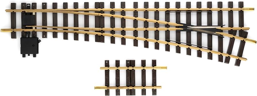 LGB #18050 R5 Manual Turnout -- Right-Hand - 426-18050