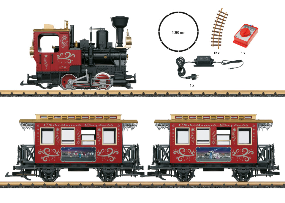 LGB 72308 G-Scale Christmas Train Starter Set