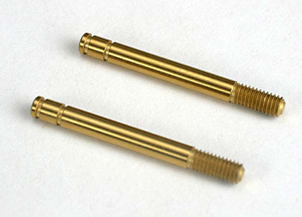 Traxxas 4261T Shock shafts, hardened steel, titanium nitride coated (29mm) (Front) (2) - TRA4261T