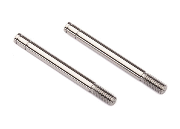 Traxxas 4262 Shock shafts , steel , chrome finish (32mm) (2) - TRA4262