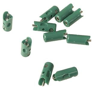 Marklin 71413 New Style Plugs pkg(10) -- Green