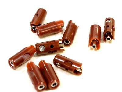 Marklin New Style Sockets pkg(10) -- Brown