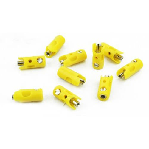 Marklin New Style Sockets pkg(10) -- Yellow