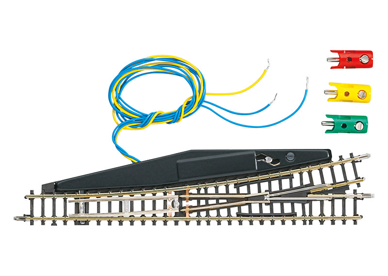 Marklin Turnout -- Straight, Left, Remote - 4-3/8" 11cm - 441-8562