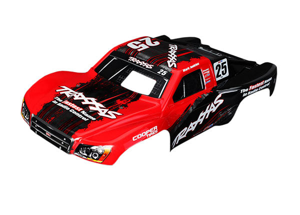 Traxxas 4414X Body, Nitro Slash, #25 Mark Jenkins (painted, decals applied) - TRA4414X
