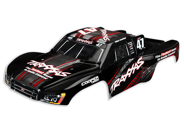 Traxxas 4418 Body, Nitro Slash, #47 Mike Jenkins (painted, decals applied) - TRA4418
