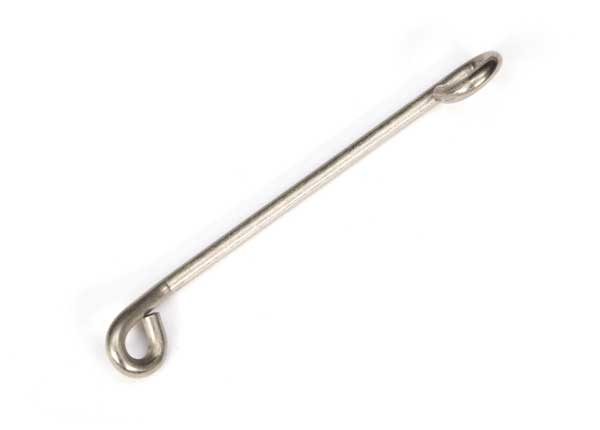 Traxxas 4453 Exhaust pipe hanger, metal (N. Rustler/4-Tec) (side exhaust engines only) - TRA4453