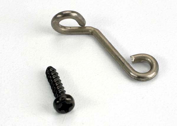 Traxxas 4553 Exhaust pipe hanger , metal (N. Sport) (side exhaust engines only) - TRA4553
