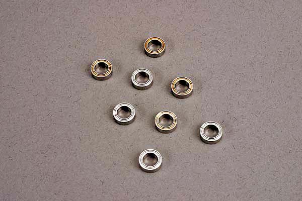 Traxxas 4606 Ball bearings (5x8x2.5mm) (8) (for Wheels only) - TRA4606