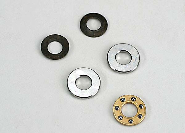 Traxxas 4629 Thrust bearing/thrust Washers (2)/belleville spring Washers (2) - TRA4629