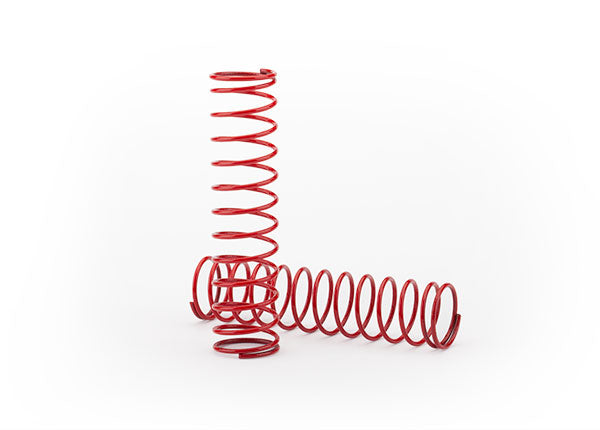 Traxxas 4649R Springs, - Red (for big bore shocks) (2.5 Rate) (2) - TRA4649R