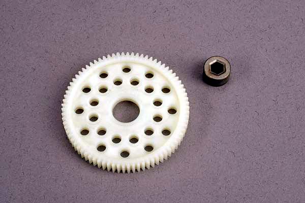 Traxxas 4678 Spur gear (78-tooth) (48-pitch) w/Bushing - TRA4678