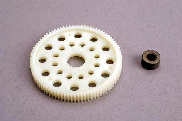 Traxxas 4687 Spur gear (87-tooth) (48-pitch) w/Bushing - TRA4687
