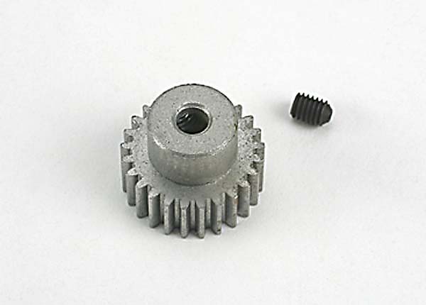 Traxxas 4725 Gear , pinion (25-tooth) (48-pitch) / set screw - TRA4725