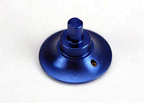 Traxxas 4847 - Blue-anodized , aluminum Differential ouput shaft (non-adjustment side) - TRA4847